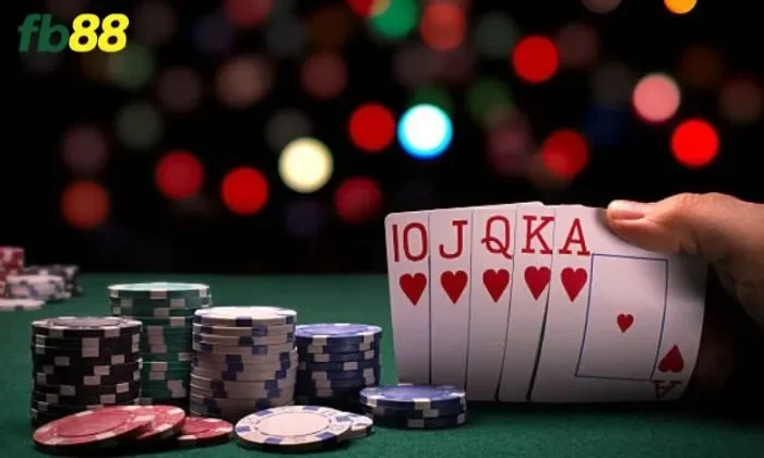 Casino Hold'em FB88 Thùng Phá Sảnh là tập hợp 5 lá bài liên tiếp