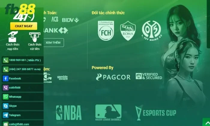 Liên hệ FB88 để giải quyết các thắc mắc