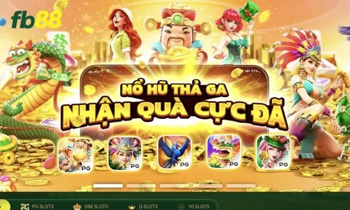 Niềm vui chiến thắng khi quay trúng Jackpot giá trị lớn tại Nổ hũ FB88