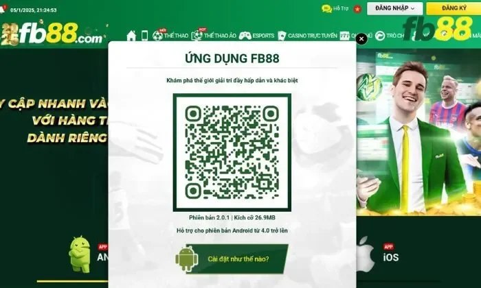 Tải app FB88 trên Android